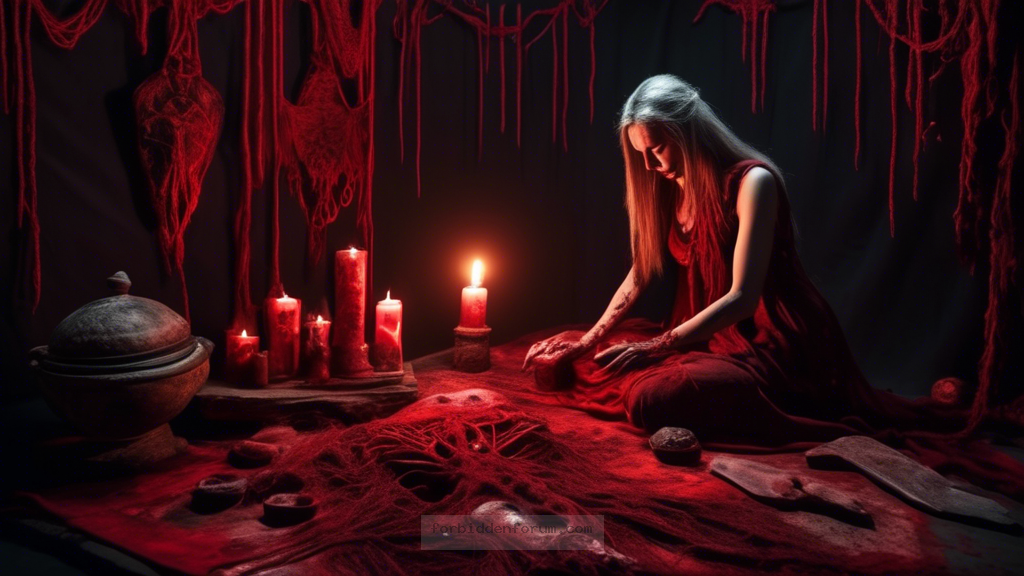 Crimson Threads: Unearthing the Dark Allure of Blood Rituals in Ancient Cultures - Forbidden Forum